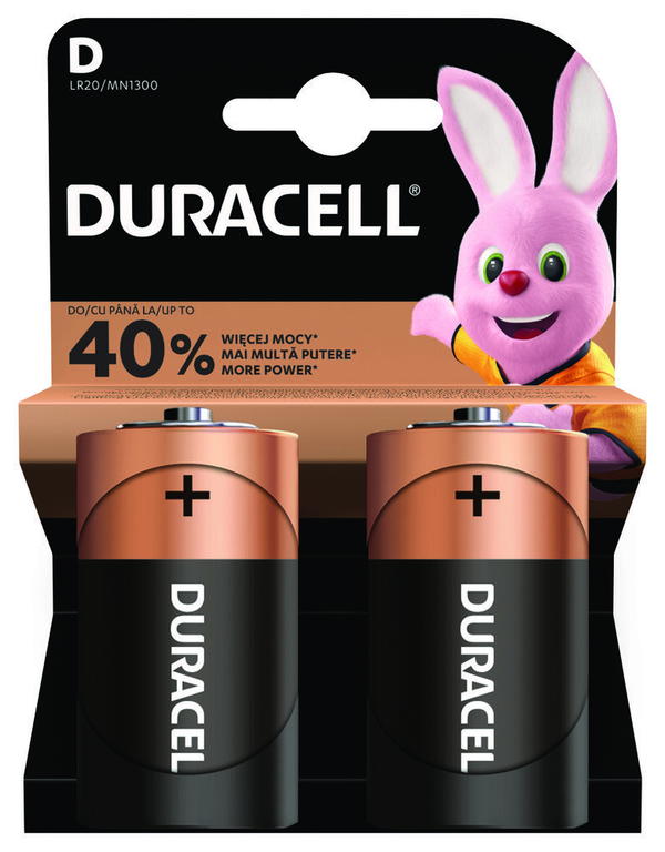 بطاريات Duracell LR20  Image 1 Preview