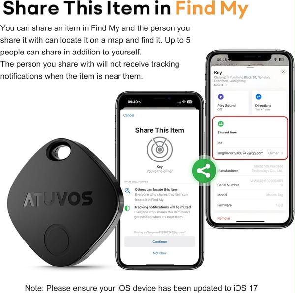 جهاز تعقب Atuvos - IOS Image 3 Preview
