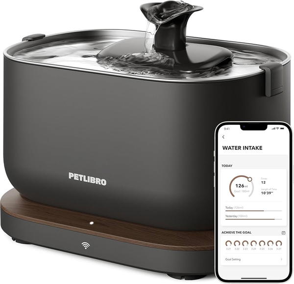 نافورة شحن وحساس و وايفاي 2.5L  Petlibro Image 1 Preview