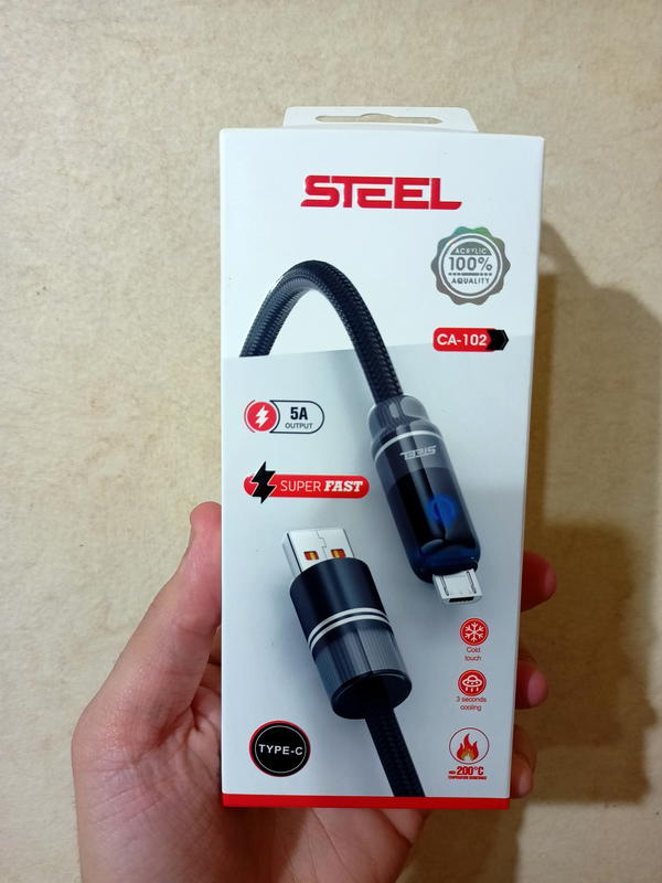 كابل STEEL CA-102 تايب سي Image 2 Preview