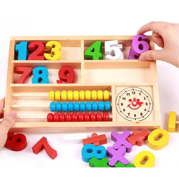  Educational wooden box ( Numbers × Math) Image 2 Preview