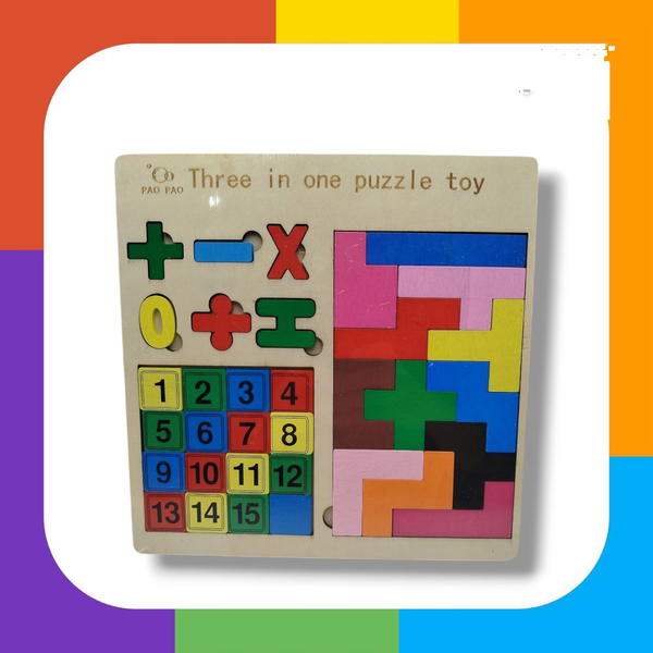 Three In One puzzle 🧩 Image 1 Preview