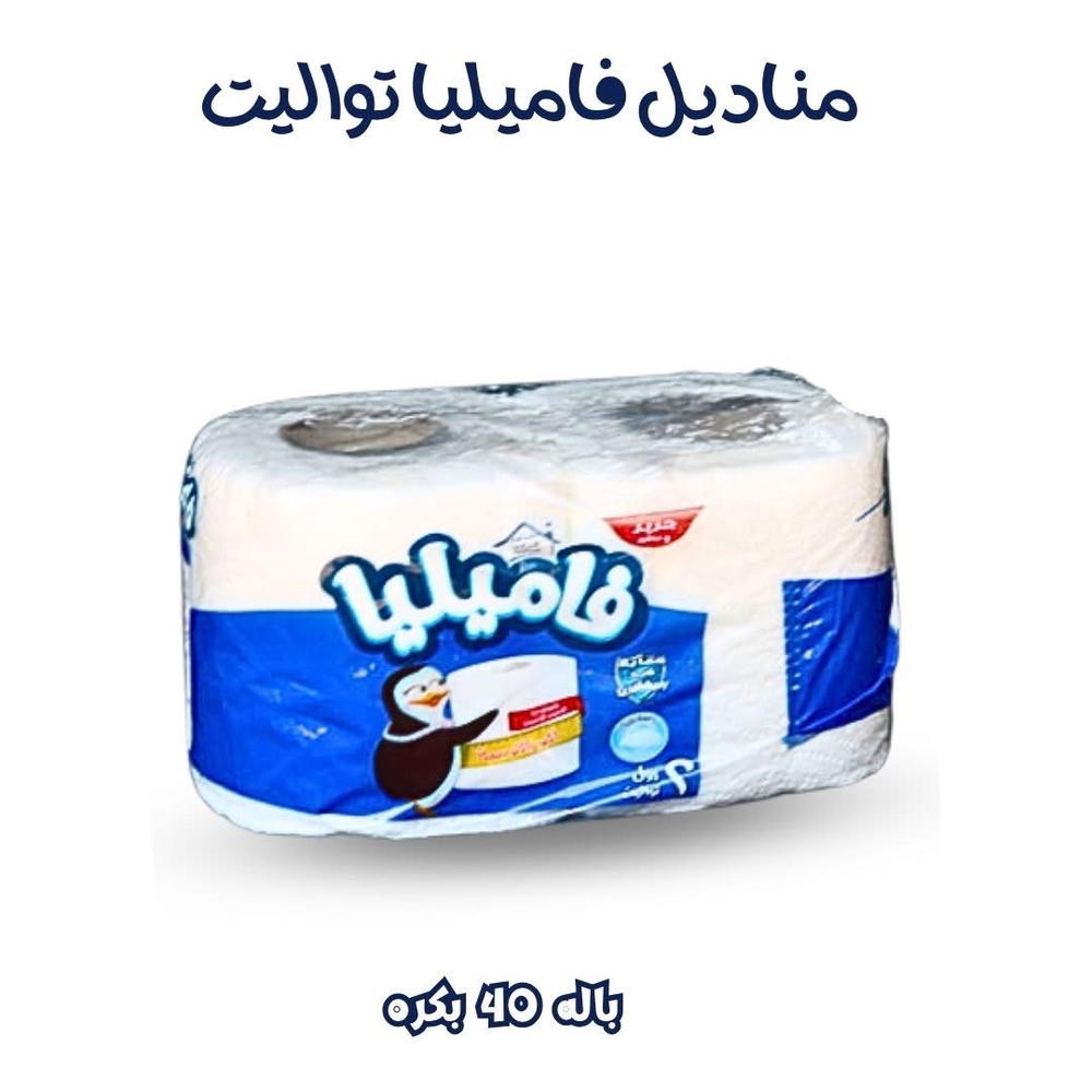 مناديل فامليا تواليت باله ٤٠ بكره Preview Image