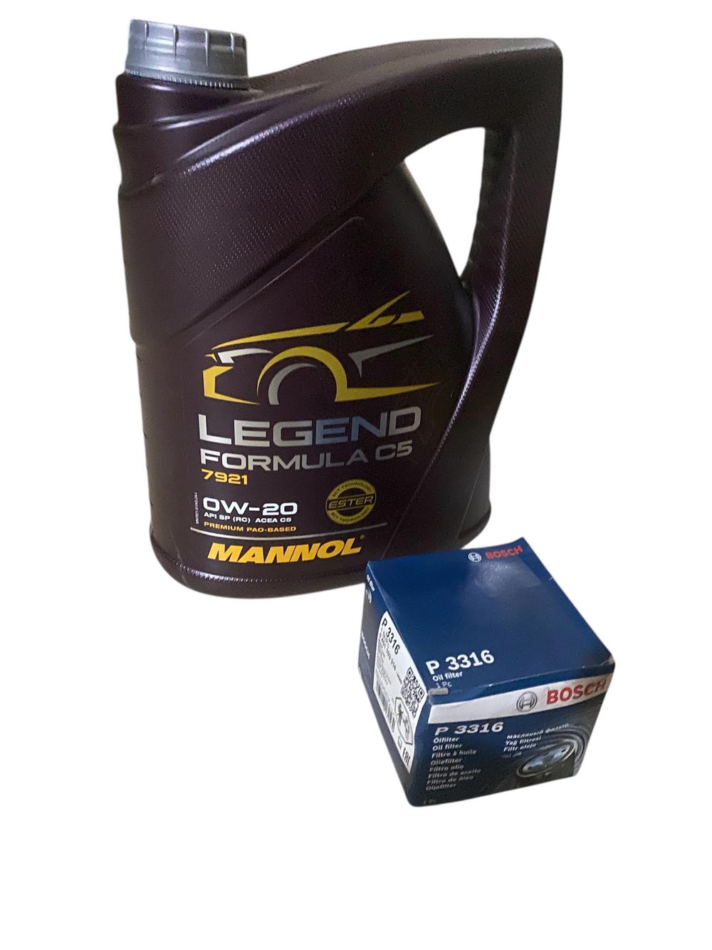 فلتر زيت بوش + 5 كيلو زيت 0W20 هافال H6Bosch Oil Filter + 5L 0W20 Engine Oil Haval H6 Preview Image