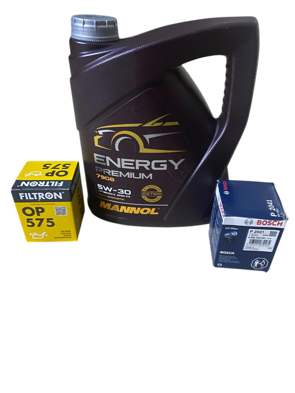 فلتر زيت بوش + زيت 5W30 مانيوال هافال  Oil Filter + 5W30 Manual Engine Oil Haval Jolion Preview Image