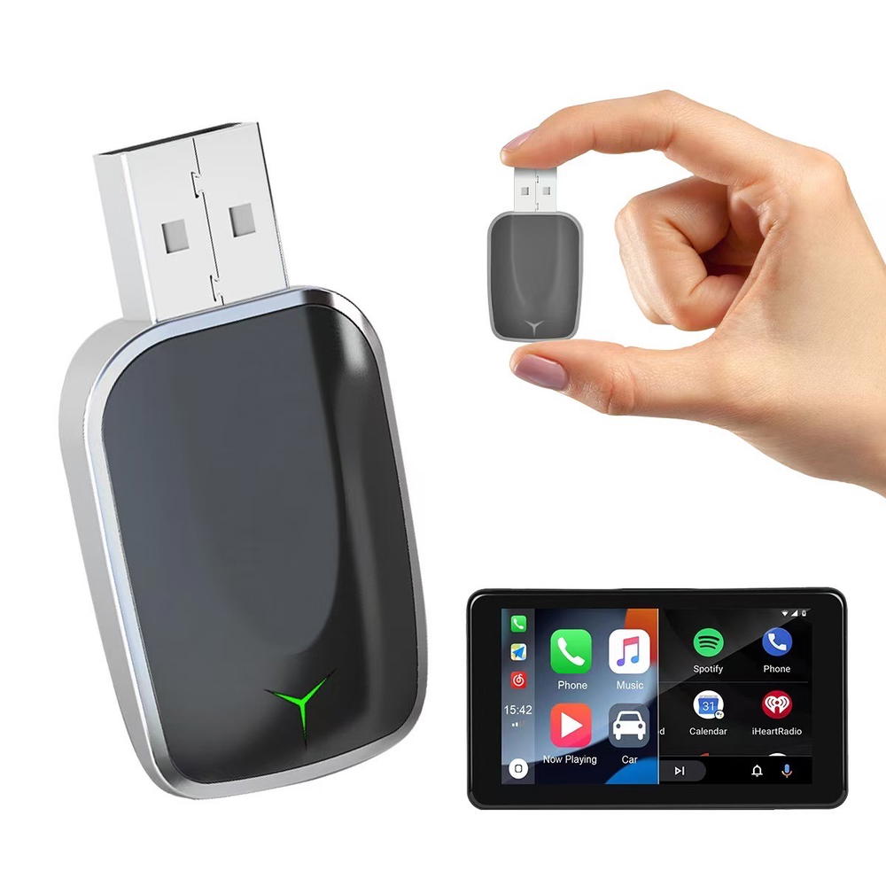 كاربلاي تحويل من سلك إلى وايرلس – CarPlay Wired to Wireless Adapter Preview Image