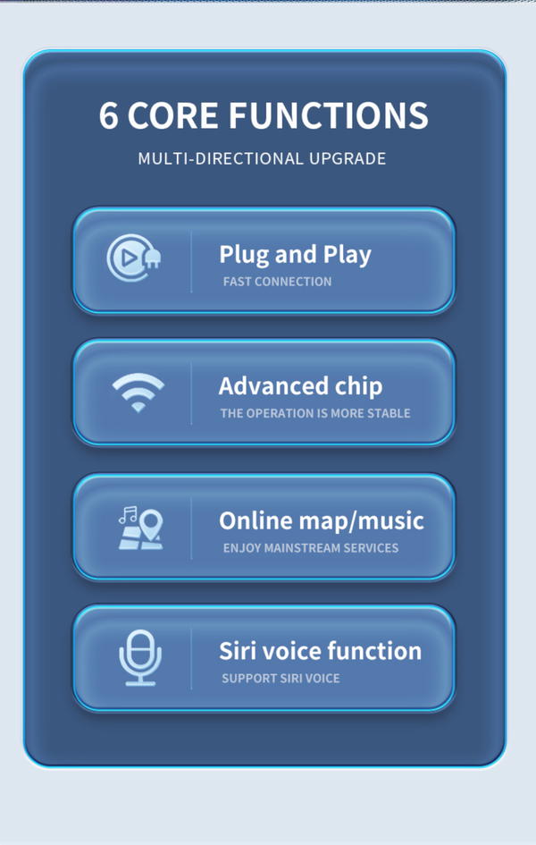 كاربلاي تحويل من سلك إلى وايرلس – CarPlay Wired to Wireless Adapter Image 3 Preview