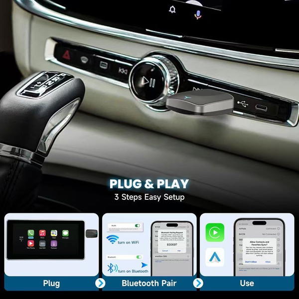 كاربلاي تحويل من سلك إلى وايرلس – CarPlay Wired to Wireless Adapter Image 8 Preview