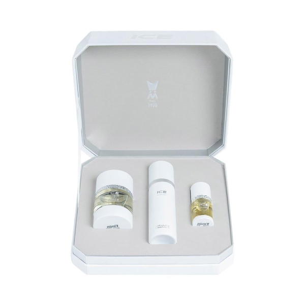 بوكس هدايا أيس من مجموعة وود ( عطر 75 مل + زيت 15 مل + معطر شامل 100 مل) Image 1 Preview