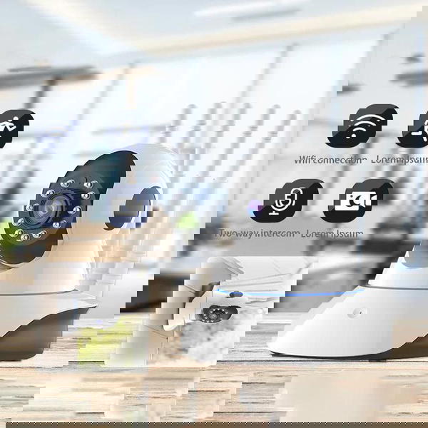احمي بيتك وممتلكاتك من السرقة واللصوص تم توفر 🕳️كاميرا wi fi متحركة  Image 2 Preview