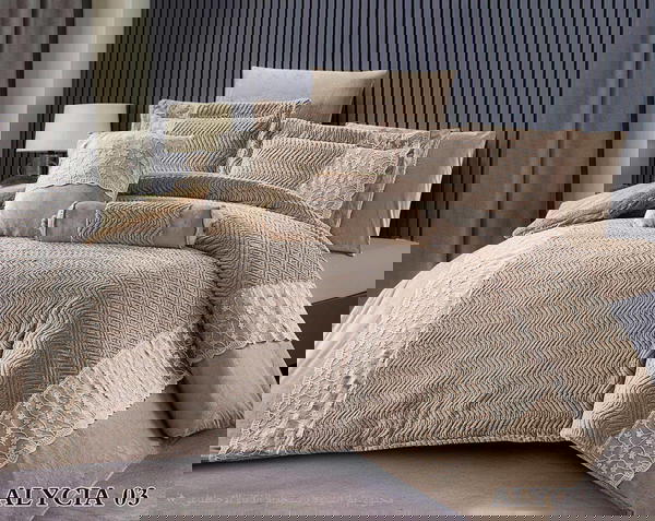 الطقم الملكي الشتوي المطرّز ( ALYCIA  )بوزن 8800 غم  كيلو  Image 4 Preview