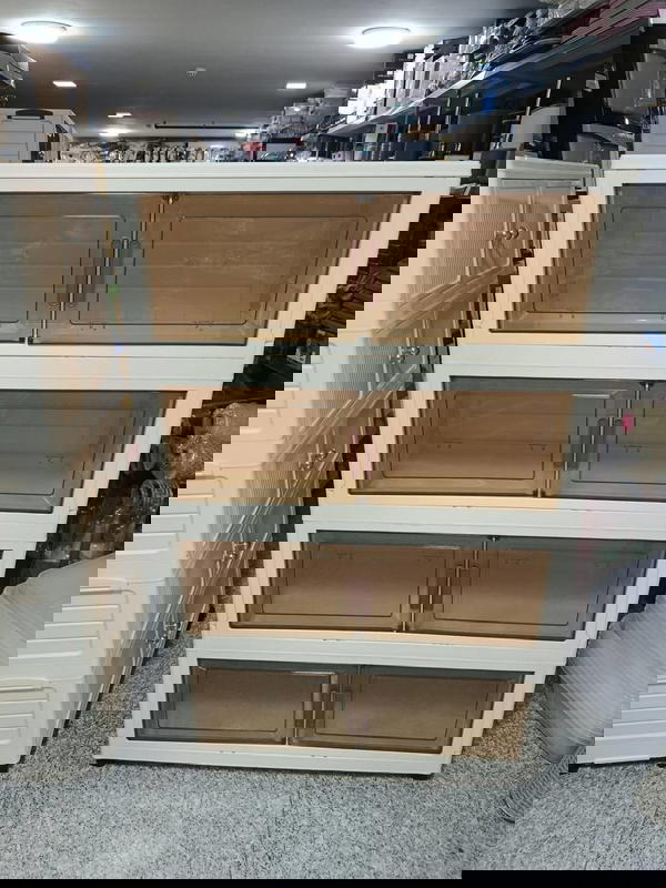 دولاب فنتازيا عسلي عريض 4 طبقات دولاب فنتازيا عسلي 6 طبقات Image 8 Preview