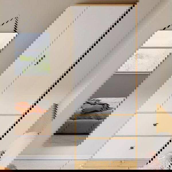 دولاب تخزين عصري وعملي – مثالي للمساحات الصغيرة! Image 2 Preview