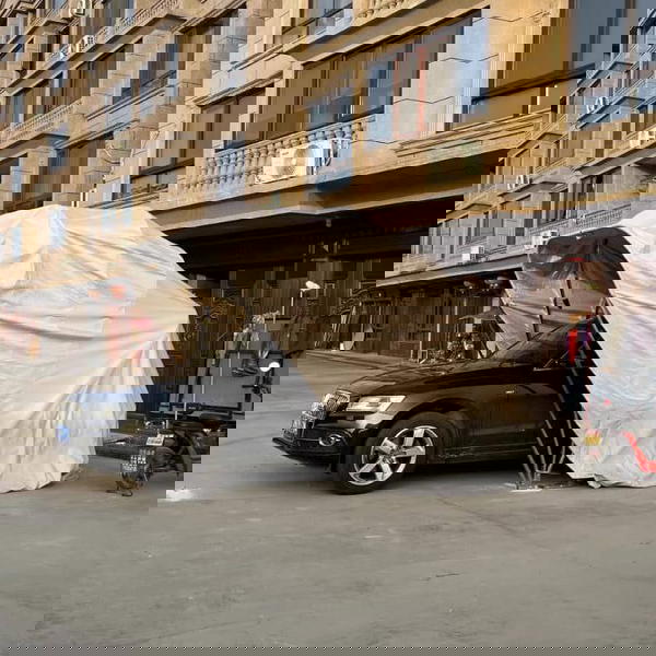 غطاء السيارة الذكي 3*3 متر🥇مصنوعة من الستانلس ستيل القوي جداً كفالة عدة اعوام على القضبان والشادر Image 4 Preview