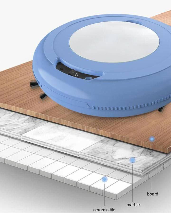 هل سئمت من التنظيف المستمر؟ دع الروبوت الذكي يقوم بالمهمة عنك!نقدم لك المكنسة الروبوتية الذكية Preview Image