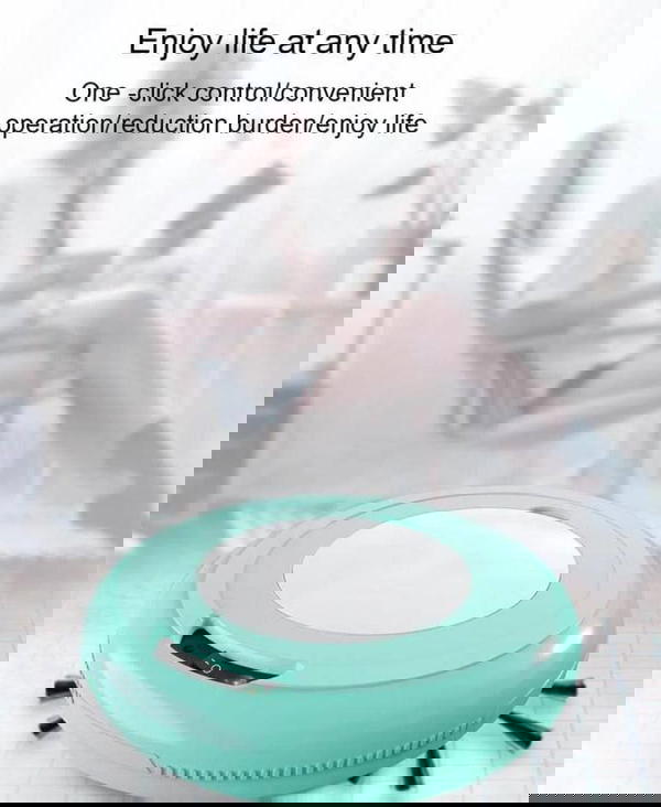 هل سئمت من التنظيف المستمر؟ دع الروبوت الذكي يقوم بالمهمة عنك!نقدم لك المكنسة الروبوتية الذكية Image 6 Preview