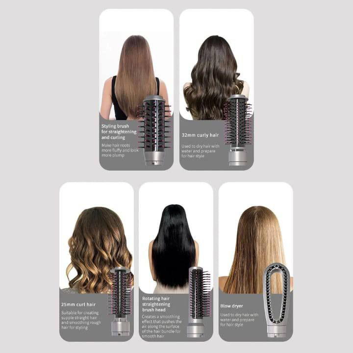 هل تبحثين عن تسريحة شعر مثالية كل يوم؟نقدم لكِ جهاز Styling المتكامل 4 في 1 من dsp Preview Image