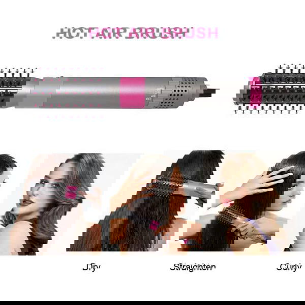 هل تبحثين عن تسريحة شعر مثالية كل يوم؟نقدم لكِ جهاز Styling المتكامل 4 في 1 من dsp Image 5 Preview