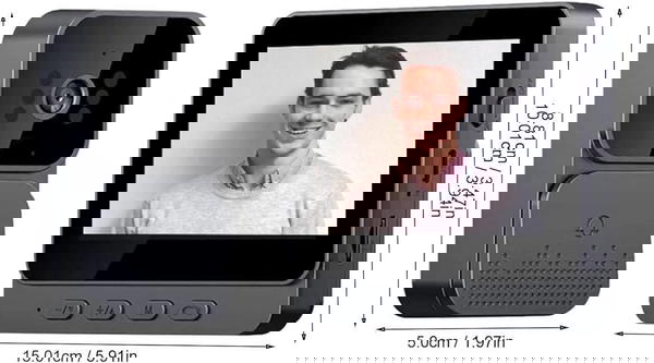 جرس باب ذكي بكاميرا مع شاشة  Image 6 Preview