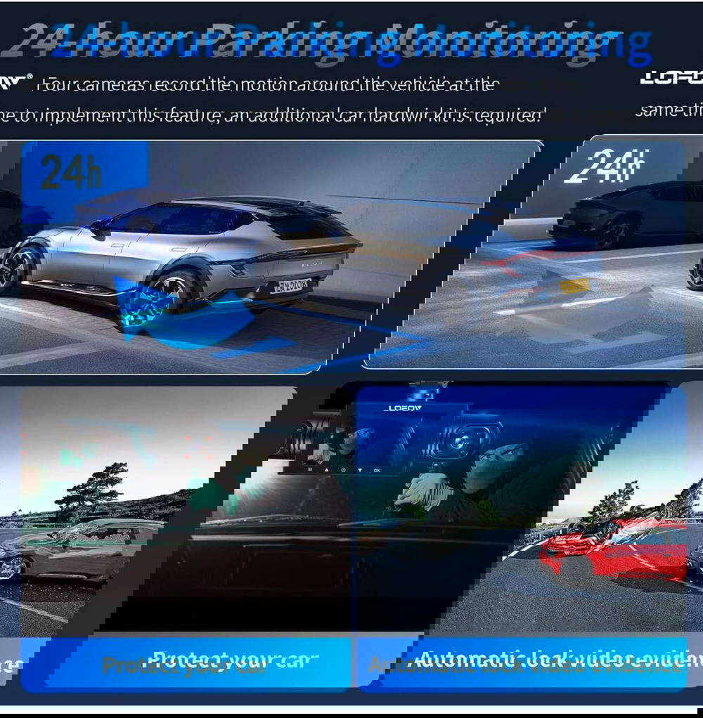 كاميرا السيارة الرباعية  Preview Image