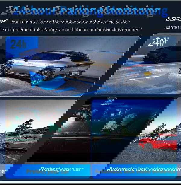 كاميرا السيارة الرباعية  Image 1 Preview