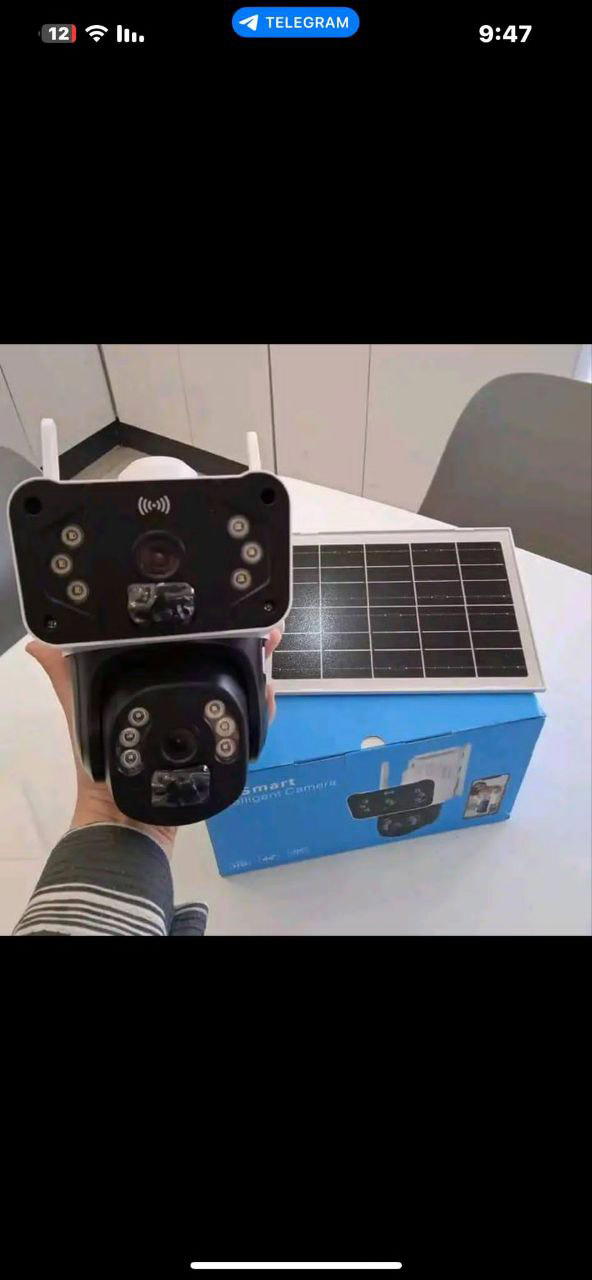 كاميرا الطاقة الشمسية الذكية الزرقاء 4G Image 2 Preview