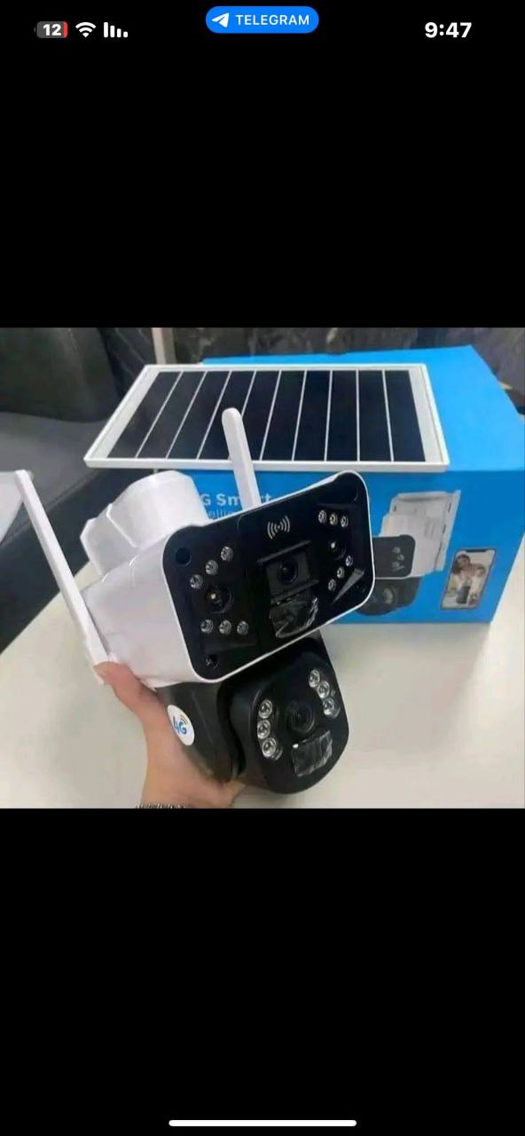 كاميرا الطاقة الشمسية الذكية الزرقاء 4G Image 4 Preview