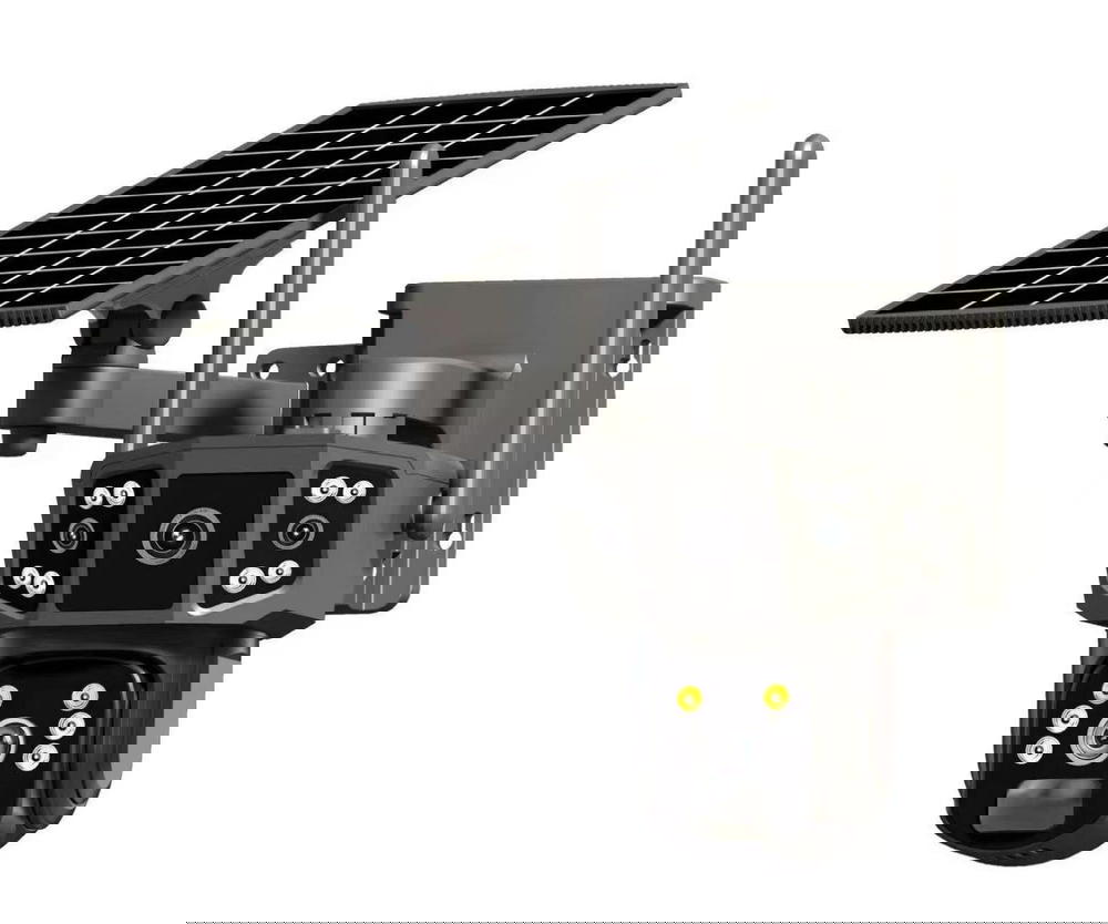 كاميرا مراقبة على الطاقة الشمسية 4G بشريحة بيانات بخاصية التسجيل   Preview Image