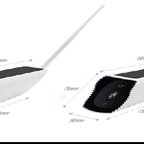 كاميرا مراقبة لاسلكية تعمل بالطاقة الشمسية منخفضة الطاقة Image 5 Preview