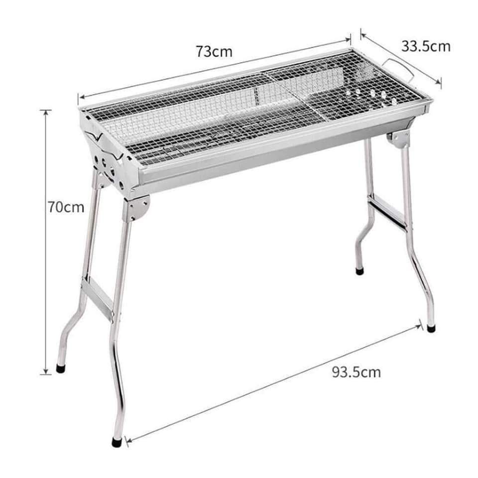 كانون شوي معدني قابل للطيالحجم الكبير Preview Image