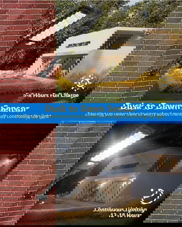 كشاف طاقة شمسية يشمل لوح شمسي داخلي ويموت تحكم وقاعدة للتعليق Image 6 Preview