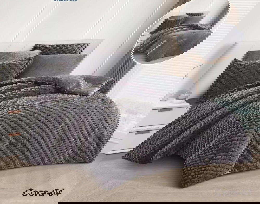 لحاف فرو الأرنب ثقيل Preview Image