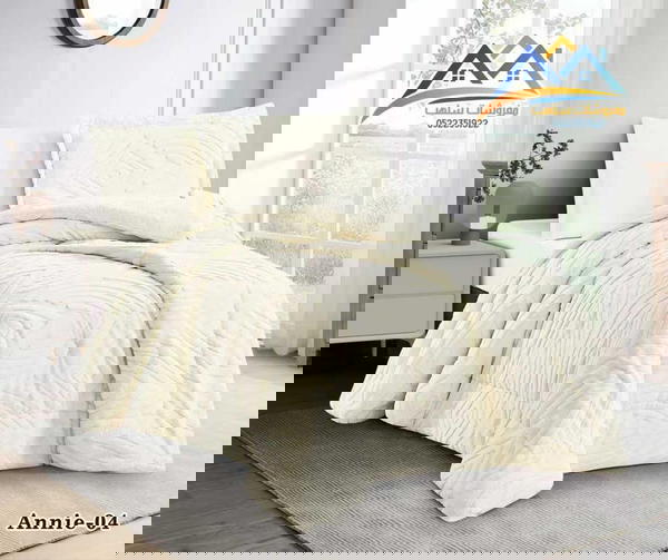 لحاف فرو الأرنب ثقيل Image 3 Preview