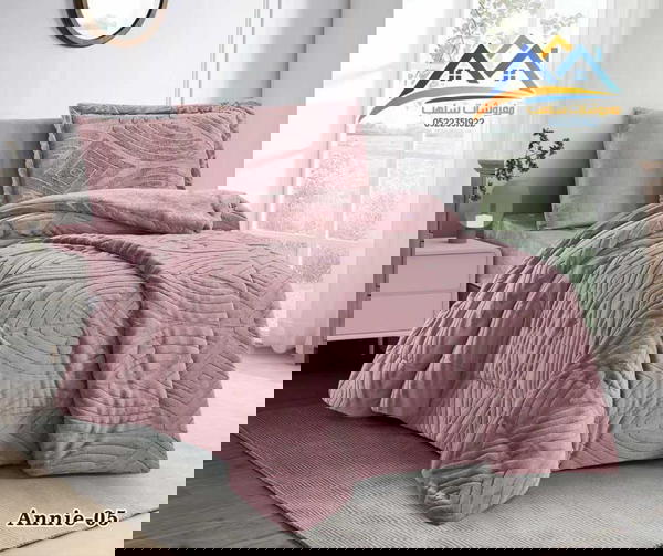 لحاف فرو الأرنب ثقيل Image 7 Preview