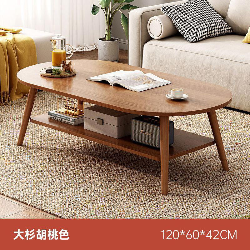 لمنزل عصري ومميز نقم لكم طاولة وسط باحدث التصميمات بنقدملك طاولة وسط خشبية مع رف سفلي بشكل مميز  Preview Image