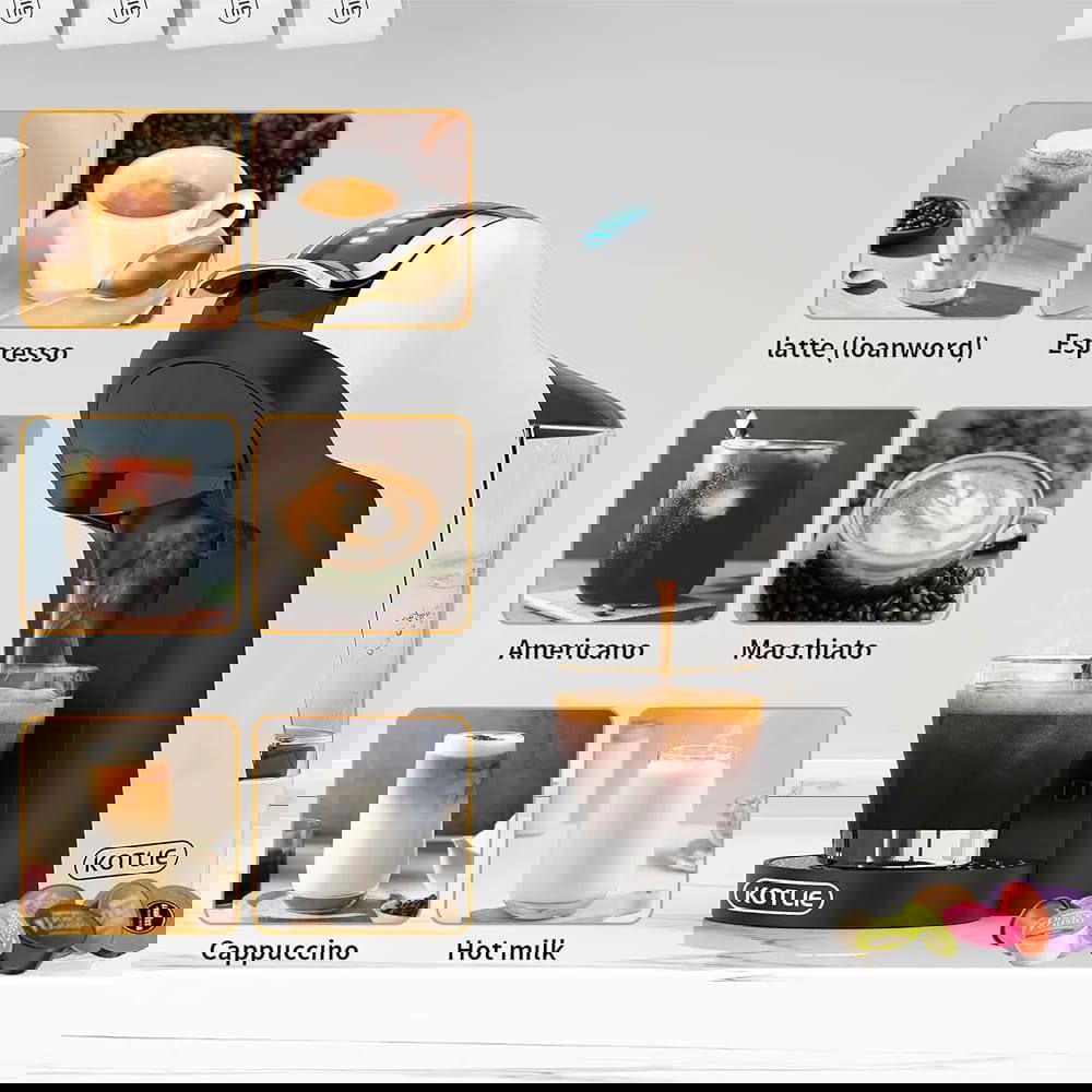 ماكينة القهوة والكبسولات CRYSTALS تاتش مع عيارات Preview Image