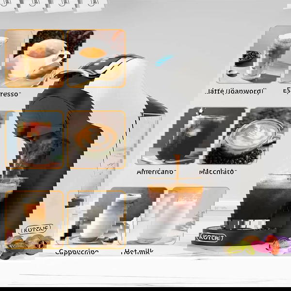 ماكينة القهوة والكبسولات CRYSTALS تاتش مع عيارات Image 1 Preview