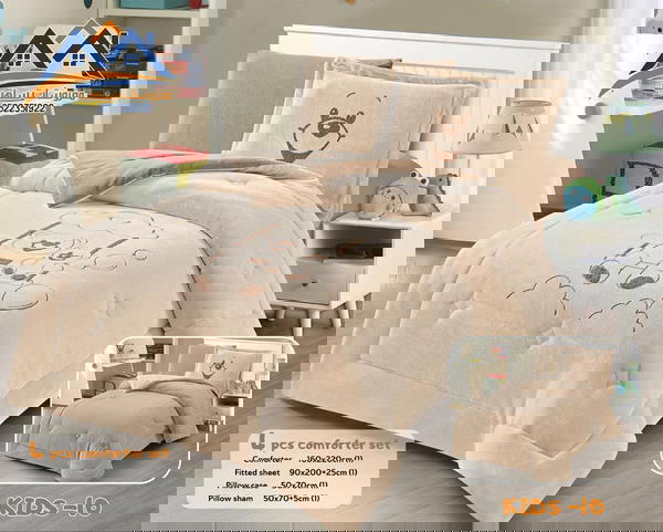 مفرد ٤ قطع مخمل طريزF Image 3 Preview