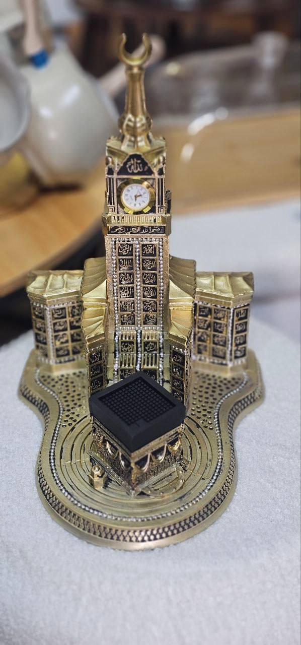 منظر حرم مكة المزخرفمع ساعة Image 4 Preview