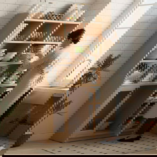 رف كتب خشبي عصري  Image 1 Preview