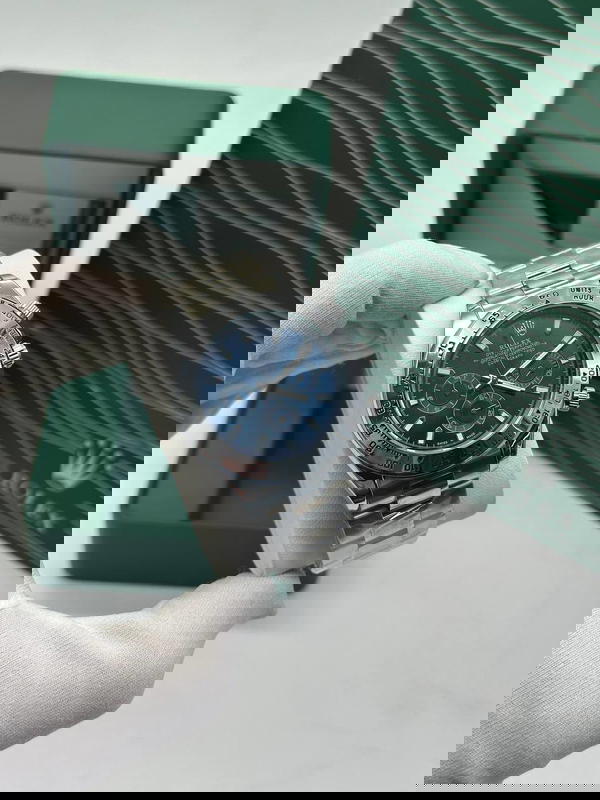 رولكس جميع العقارب الداخلية متحركة مع علبة وكرت وكيس الماركة  Image 10 Preview