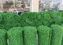 شبك جدران💫مغطى بعشب صناعي💫الرول 10 متر × متر 💫صناعة تركية نخب اول Image 2 Preview