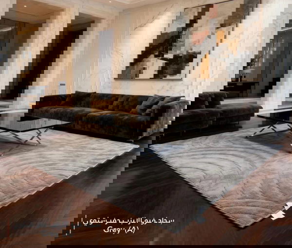 سجاد فرو الارنب حفر شتوي تقيل غير قابل للانزلاق  Image 2 Preview