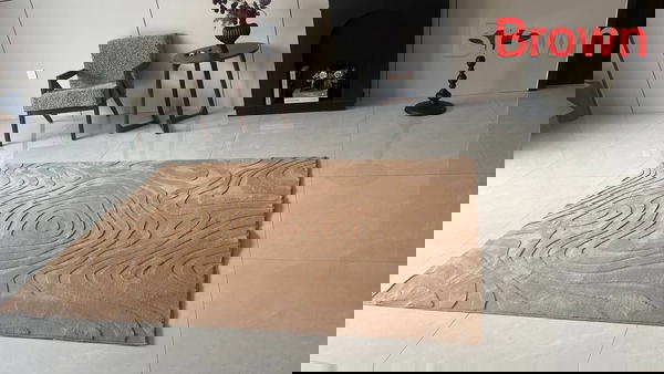 سجاد شتوي حفر فرو الأرنب ثقيل غير قابل للانزلاق Image 4 Preview