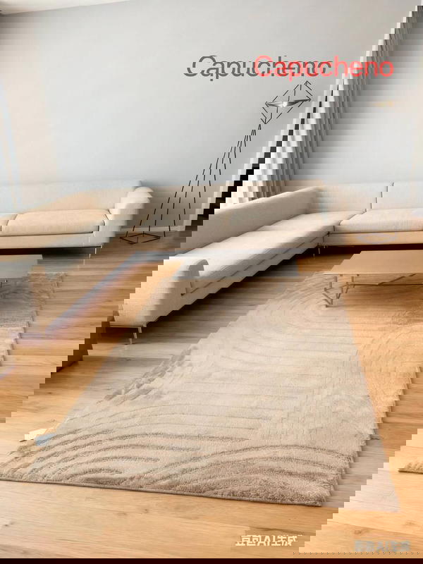 سجاد شتوي حفر فرو الأرنب ثقيل غير قابل للانزلاق Image 5 Preview