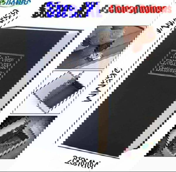 صندوق الخزنة الفولاذي على شكل كتاب  Image 4 Preview