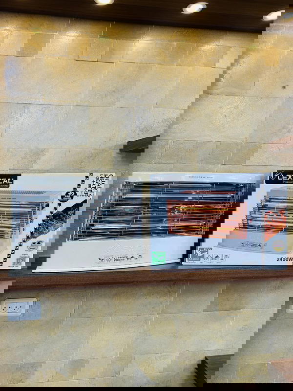 صوبة LEXICAL المميزة 3 عامود صوبة اقتصادية جدا مع نظام ECO الخاص للتوفير وبقوة فعليه 2400 واط ونظام امان عالي Image 4 Preview