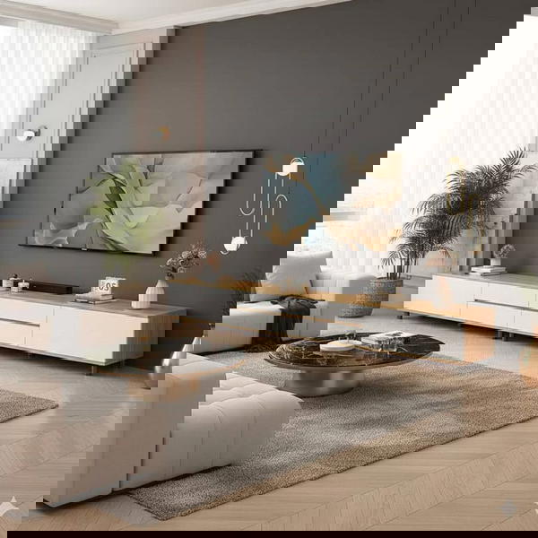 طاولة تلفزيون عصرية  Image 5 Preview