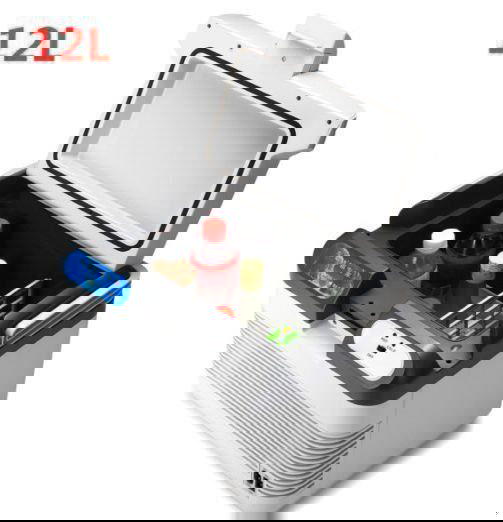 ثلاجة السيارة مع هدية مراية كاميرا سيارة امامية - السعة: 12 لتر Image 6 Preview