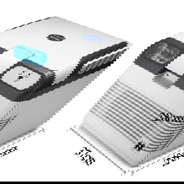 ثلاجة السيارة مع هدية مراية كاميرا سيارة امامية - السعة: 12 لتر Image 7 Preview